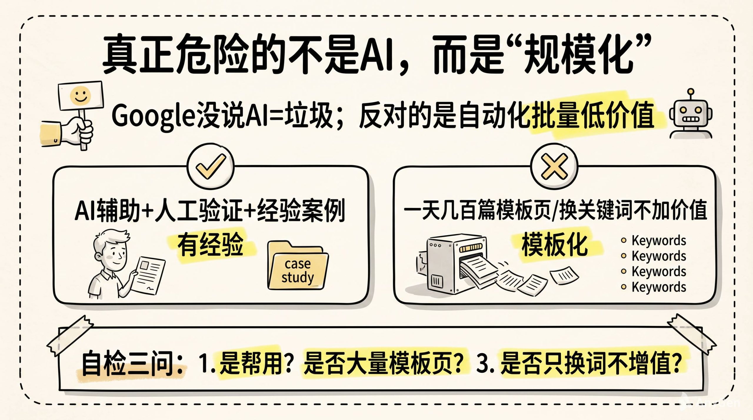 真正危险的，不是 AI，而是“规模化”